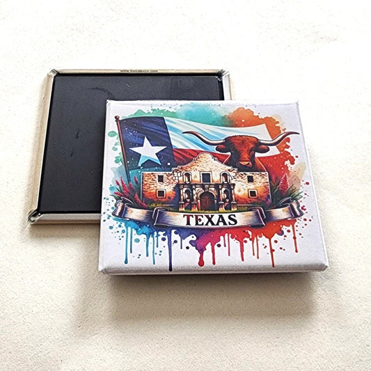 Texas - Retro State Magnet