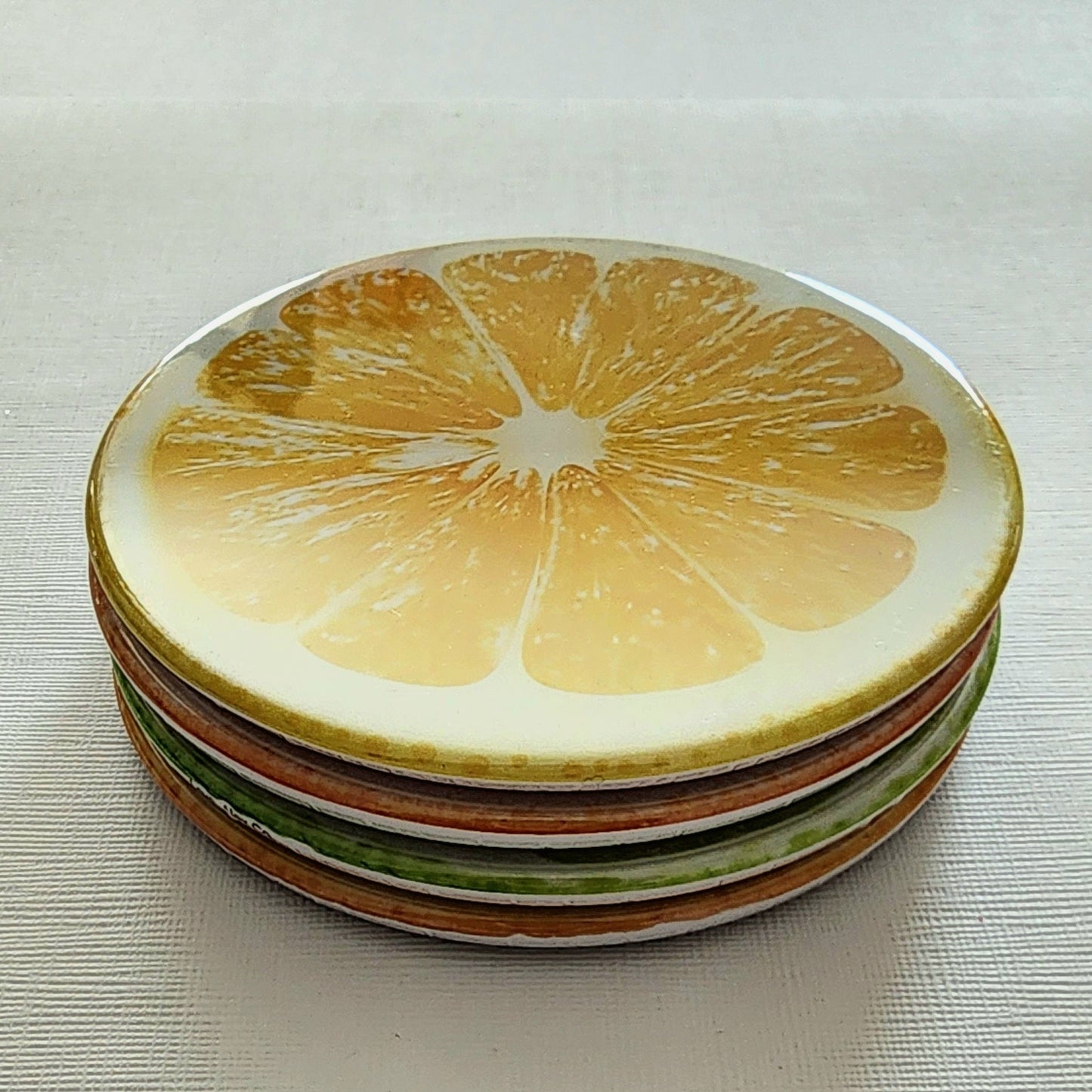 Slice of Summer Coasters - Set of 4