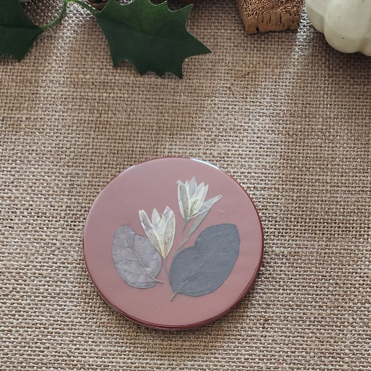 Autumn Bloom Coaster Set