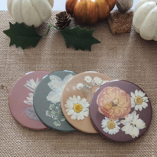 Autumn Bloom Coaster Set