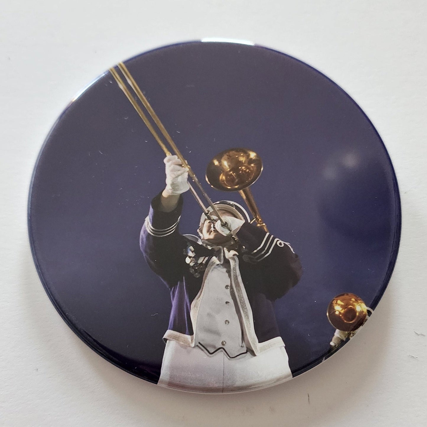 Custom 3.5" Round Photo Button