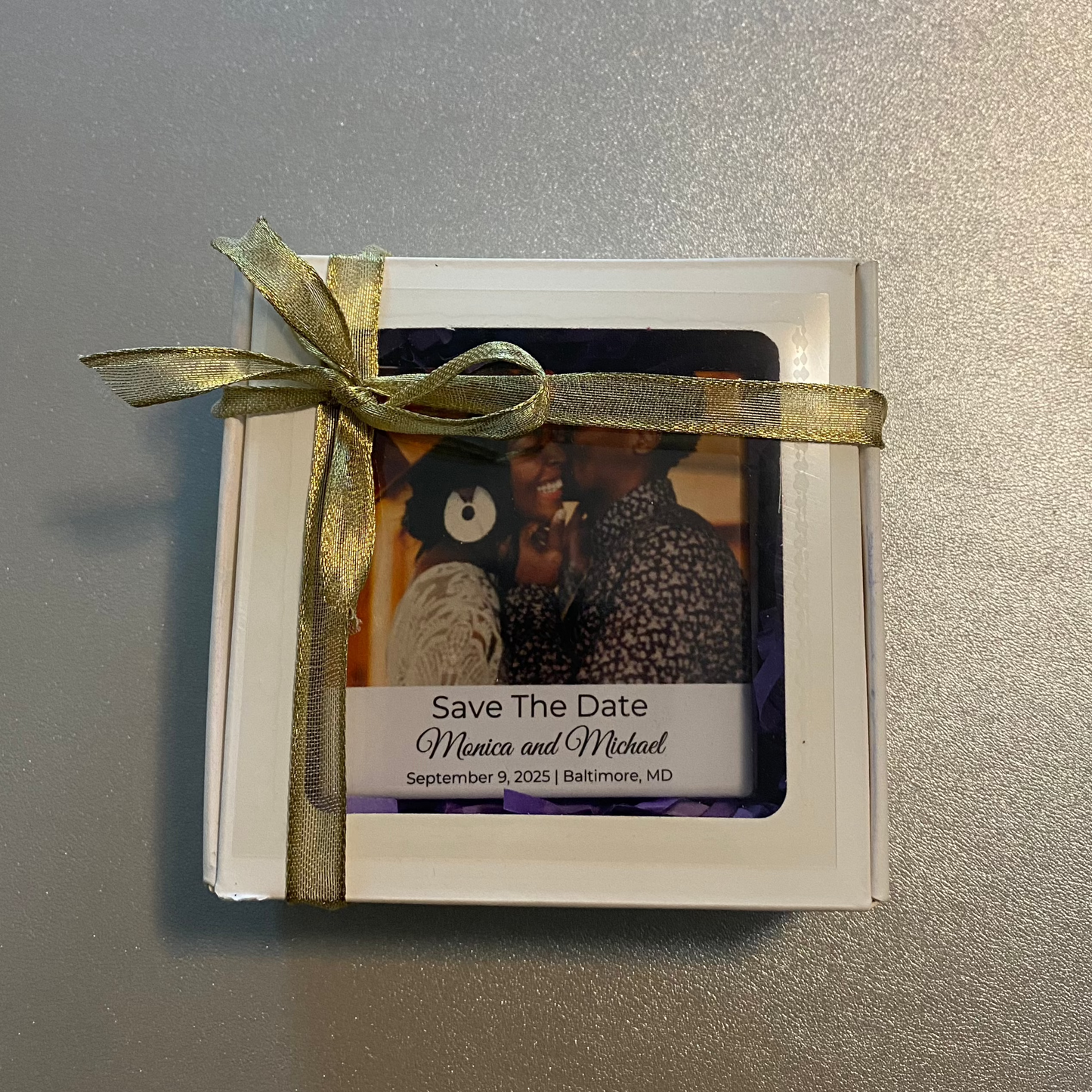 Save The Date - Single Magnet